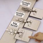 لولا پمپی آرام‌بند کابینت (لولا گازور) بسته دو عددی – مدل فولادی با جک هیدرولیک - Image 2