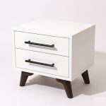 میز کنار مبلی و پاتختی دو کشو مدرن مدل M22
