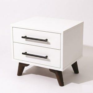 میز کنار مبلی و پاتختی دو کشو مدرن مدل M22