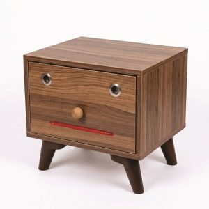 میز کنار مبلی و پاتختی کشودار فانتزی مدل Face