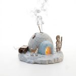 جاعودی رزینی مدل شب تاب کلبه برفی