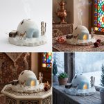 جاعودی رزینی مدل شب تاب کلبه برفی - Image 4