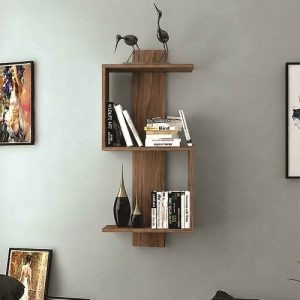 شلف و کتابخانه دیواری مدرن مدل H17