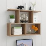 شلف و کتابخانه دیواری مدرن مدل H15
