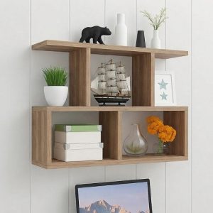 شلف و کتابخانه دیواری مدرن مدل H15