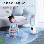 پنکه مه پاش بدون پره رومیزی هوشمند | مدل Bladeless Mist Fan - Image 5